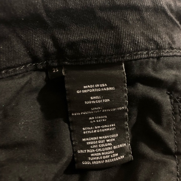 NWoT high waisted frayed jeans - Picture 3 of 5